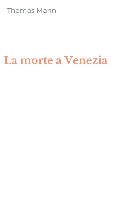 La morte a Venezia