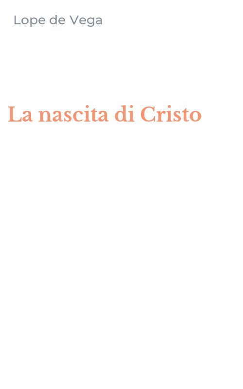 La nascita di Cristo