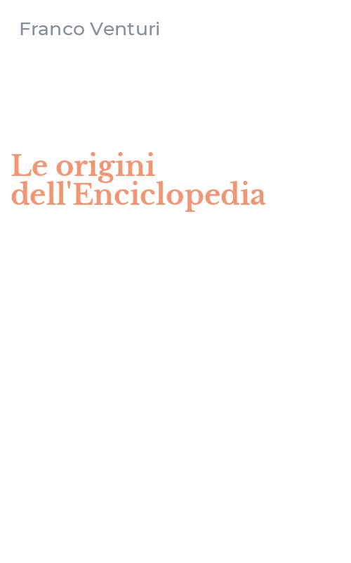 Le origini dell'Enciclopedia