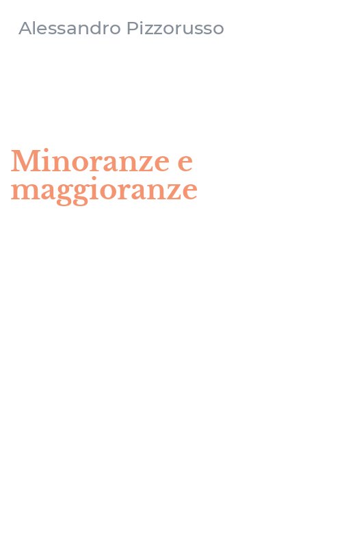 Minoranze e maggioranze