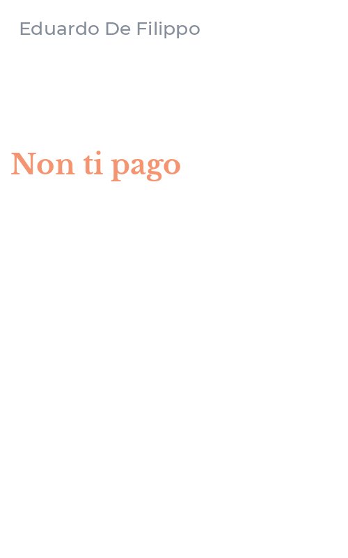 Non ti pago