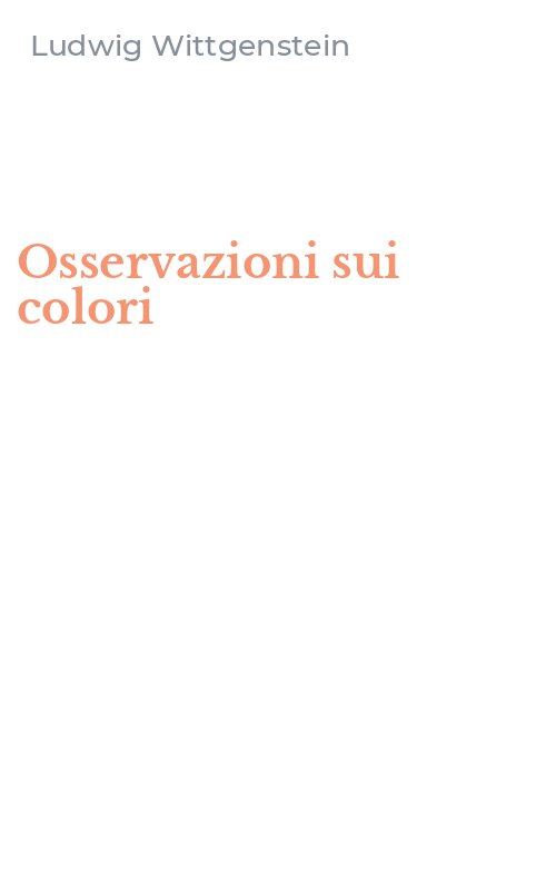 Osservazioni sui colori