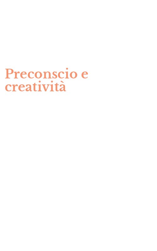 Preconscio e creatività
