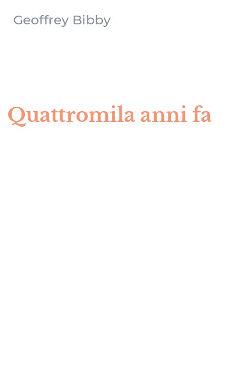 Quattromila anni fa