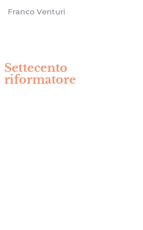 Settecento riformatore