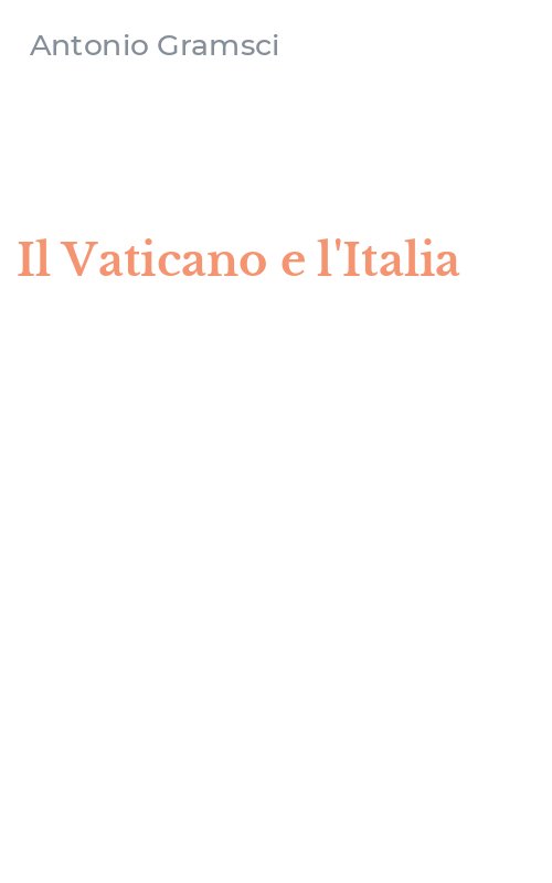 Il Vaticano e l'Italia