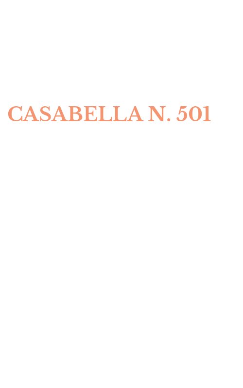 CASABELLA N. 501