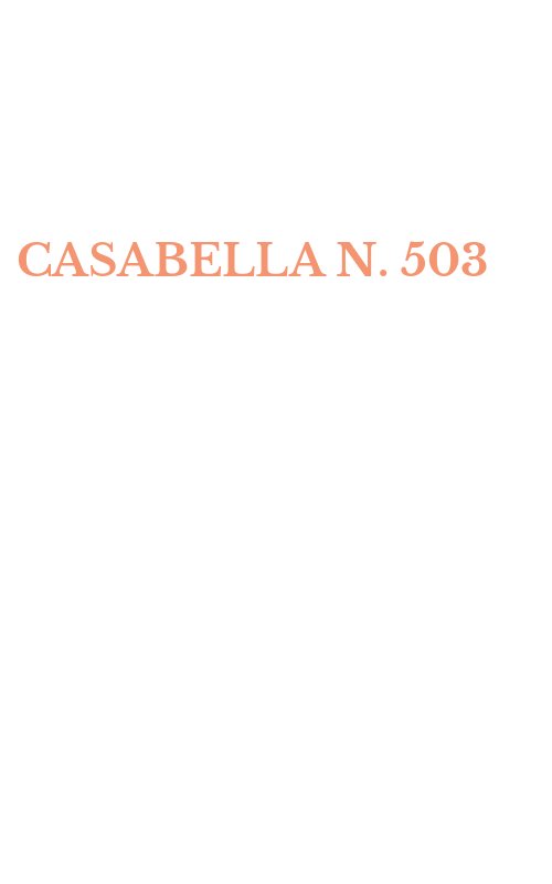 CASABELLA N. 503
