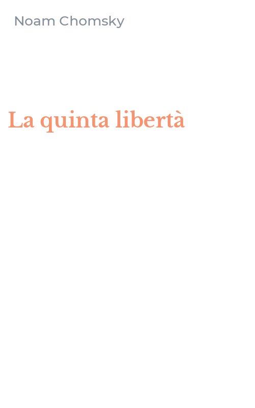La quinta libertà