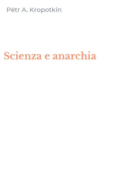 Scienza e anarchia