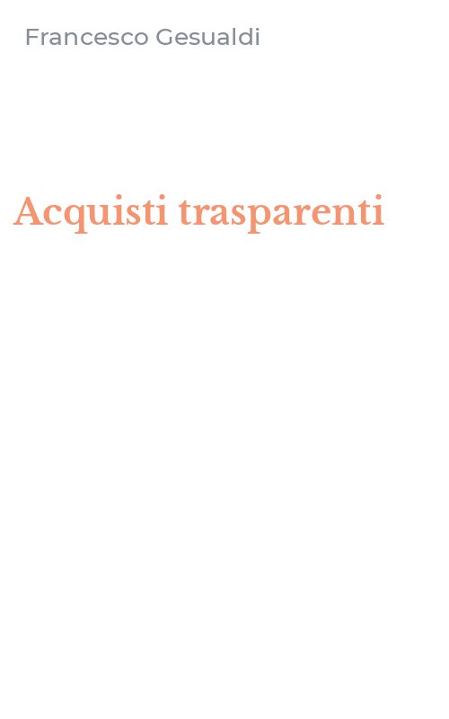 Acquisti trasparenti