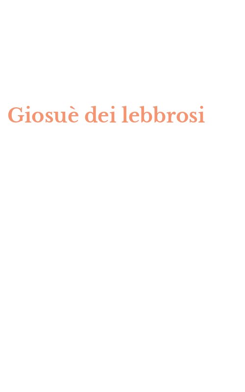 Giosuè dei lebbrosi