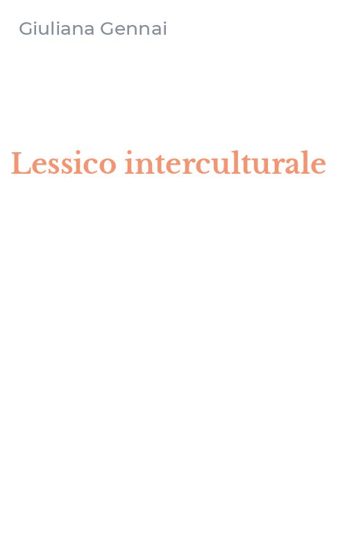 Lessico interculturale