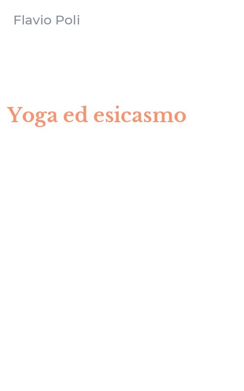 Yoga ed esicasmo