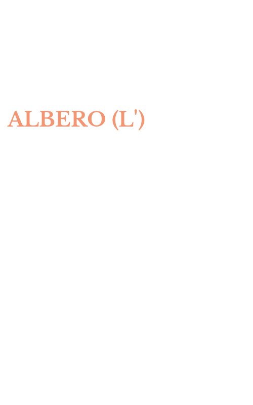 ALBERO (L')
