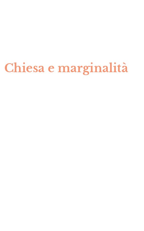 Chiesa e marginalità