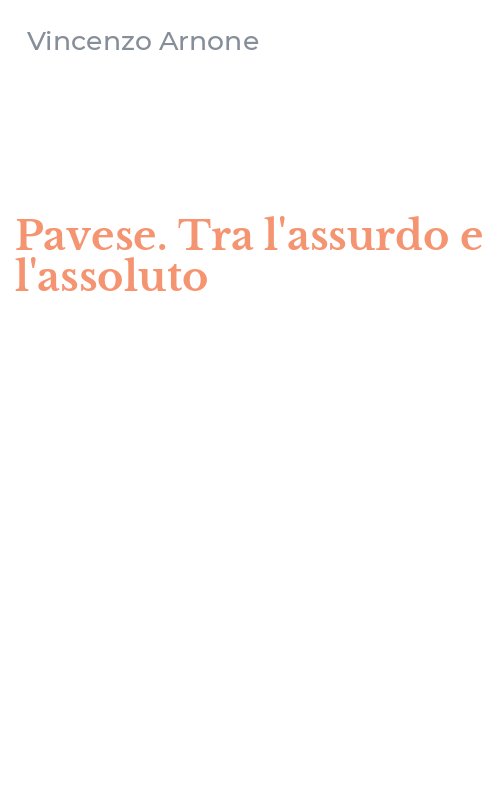 Pavese. Tra l'assurdo e l'assoluto