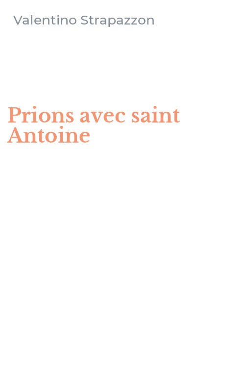 Prions avec saint Antoine