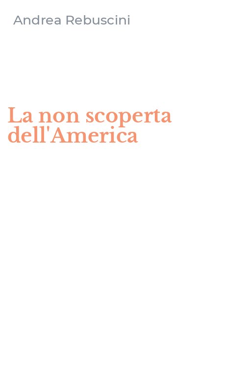 La non scoperta dell'America