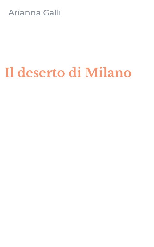 Il deserto di Milano