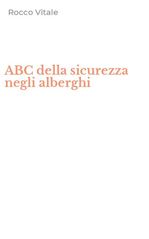 ABC della sicurezza negli alberghi