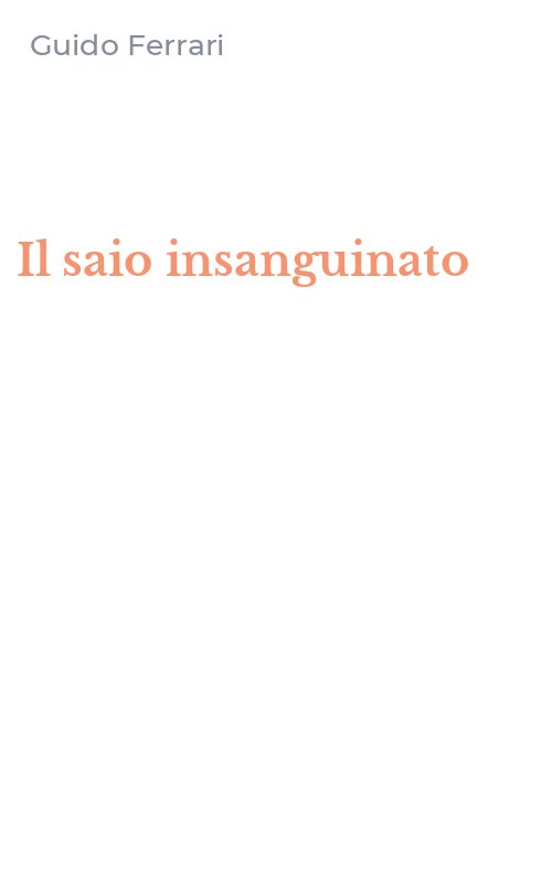 Il saio insanguinato
