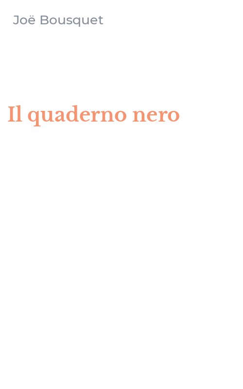 Il quaderno nero