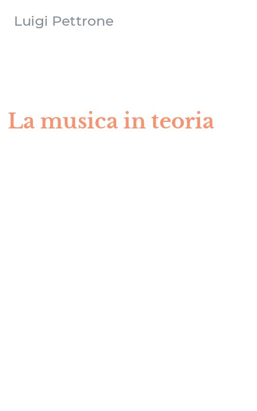 La musica in teoria