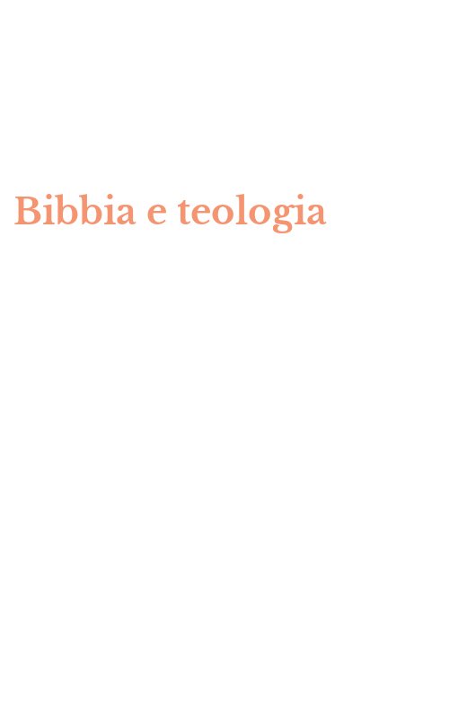 Bibbia e teologia