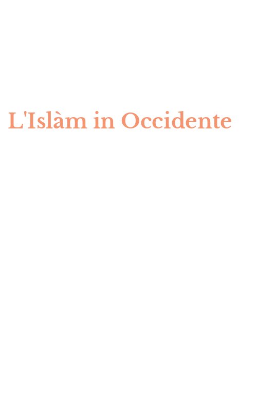 L'Islàm in Occidente