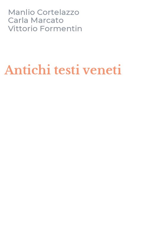 Antichi testi veneti