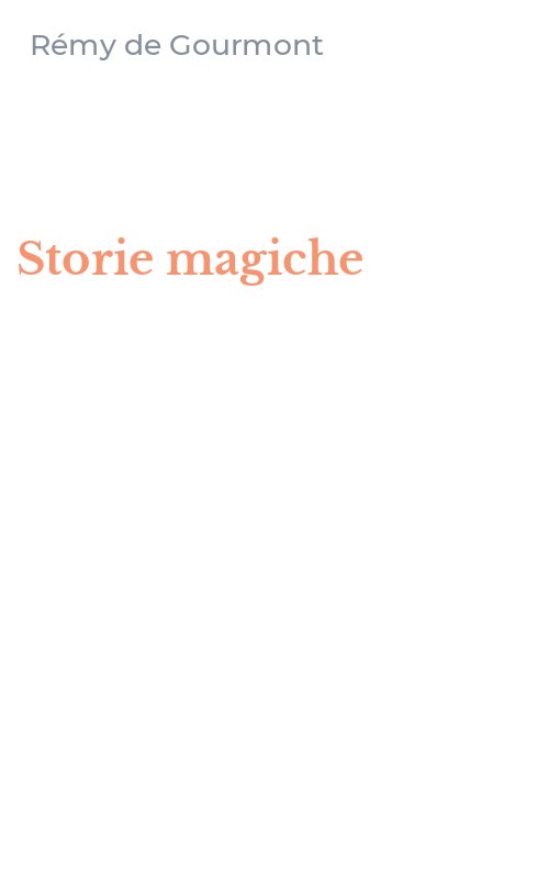 Storie magiche