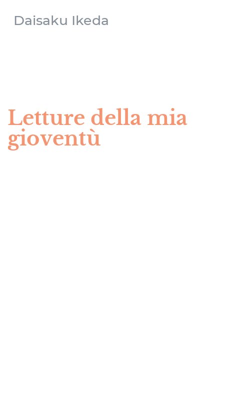 Letture della mia gioventù