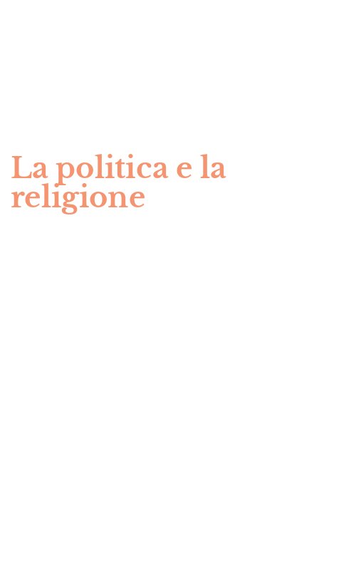 La politica e la religione