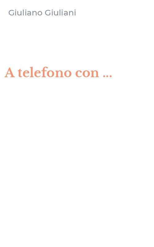 A telefono con ...