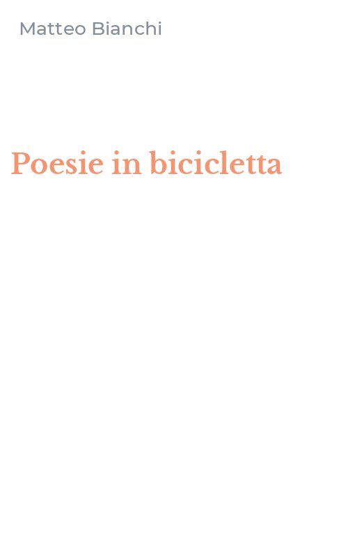 Poesie in bicicletta