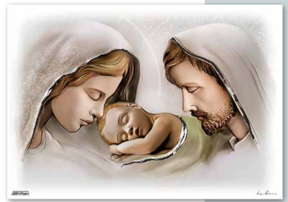 QUADRO SACRA FAMIGLIA ORIZZONTALE