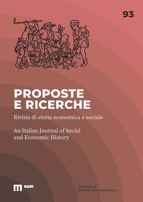 Proposte e ricerche. Rivista di storia economica e sociale