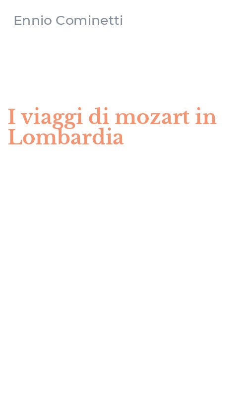 I viaggi di mozart in Lombardia