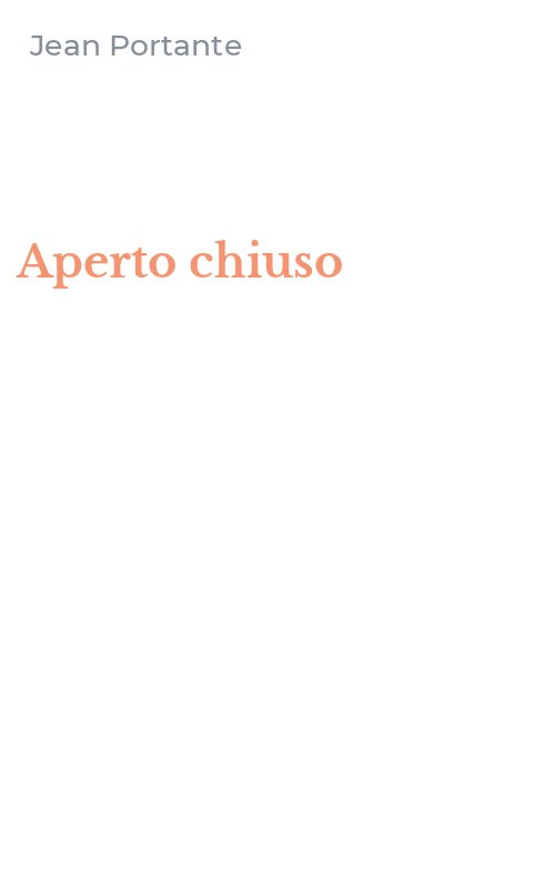 Aperto chiuso