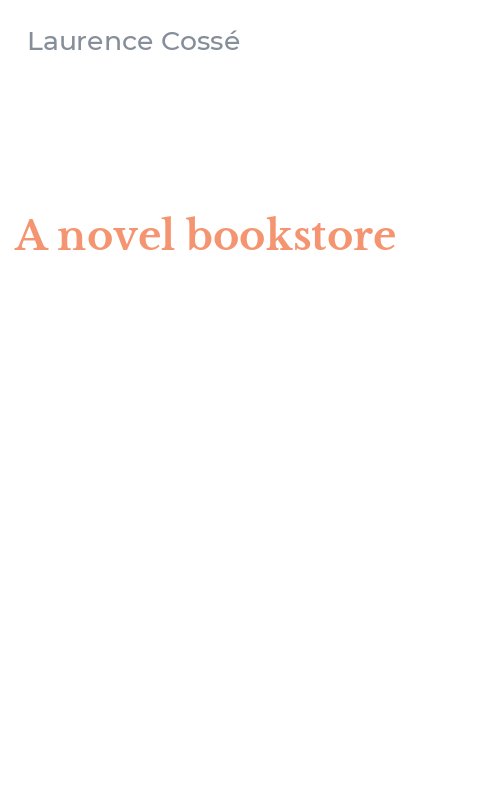 A novel bookstore
