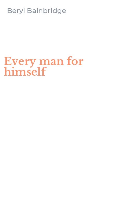 Every man for himself