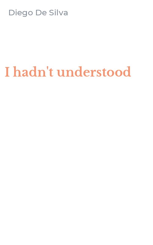 I hadn't understood