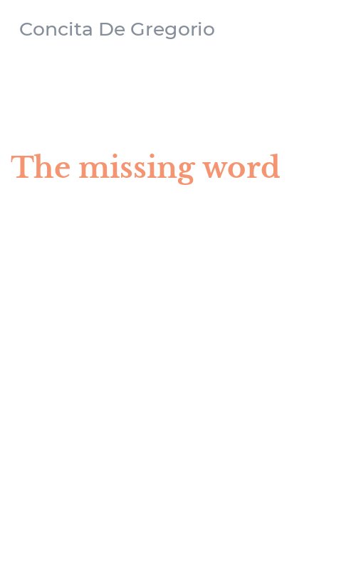 The missing word