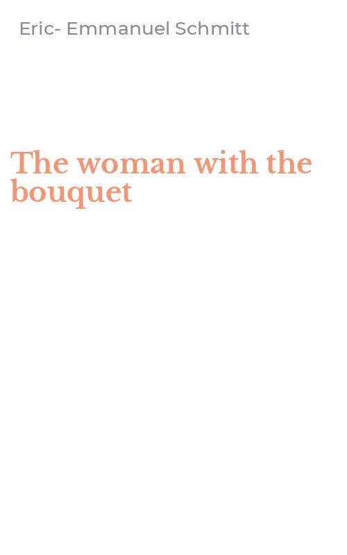 The woman with the bouquet