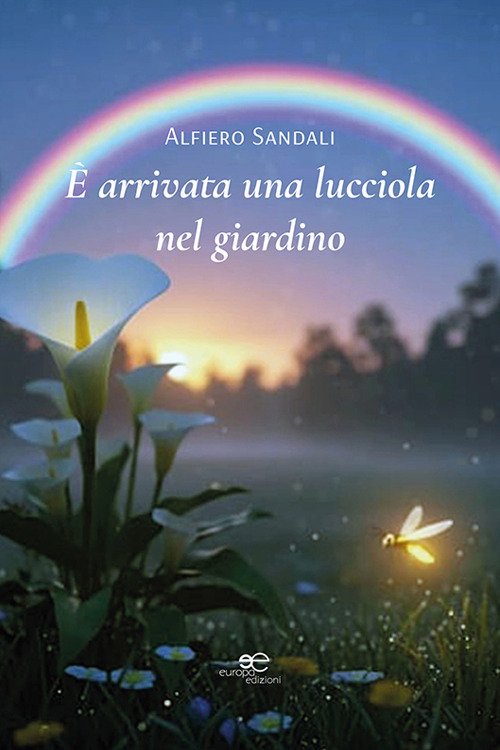 È arrivata una lucciola nel giardino