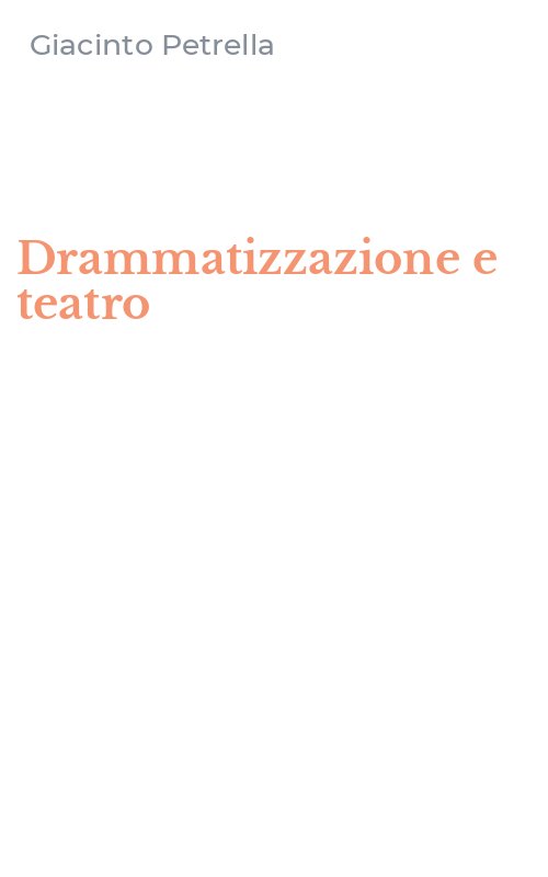 Drammatizzazione e teatro