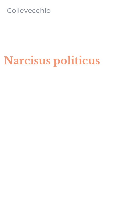Narcisus politicus