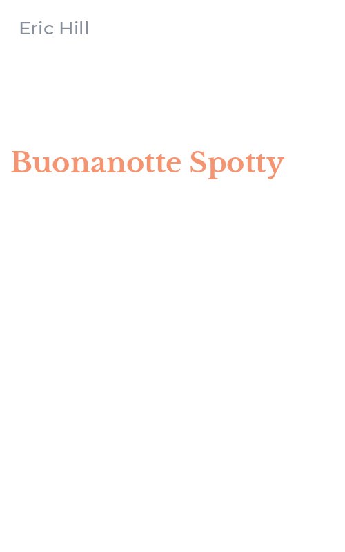 Buonanotte Spotty