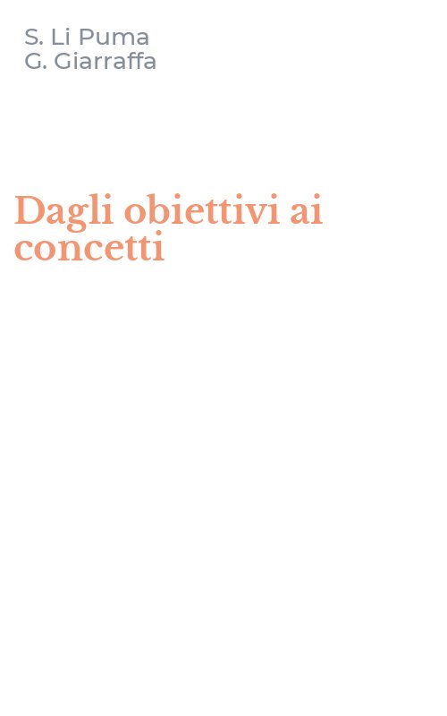 Dagli obiettivi ai concetti